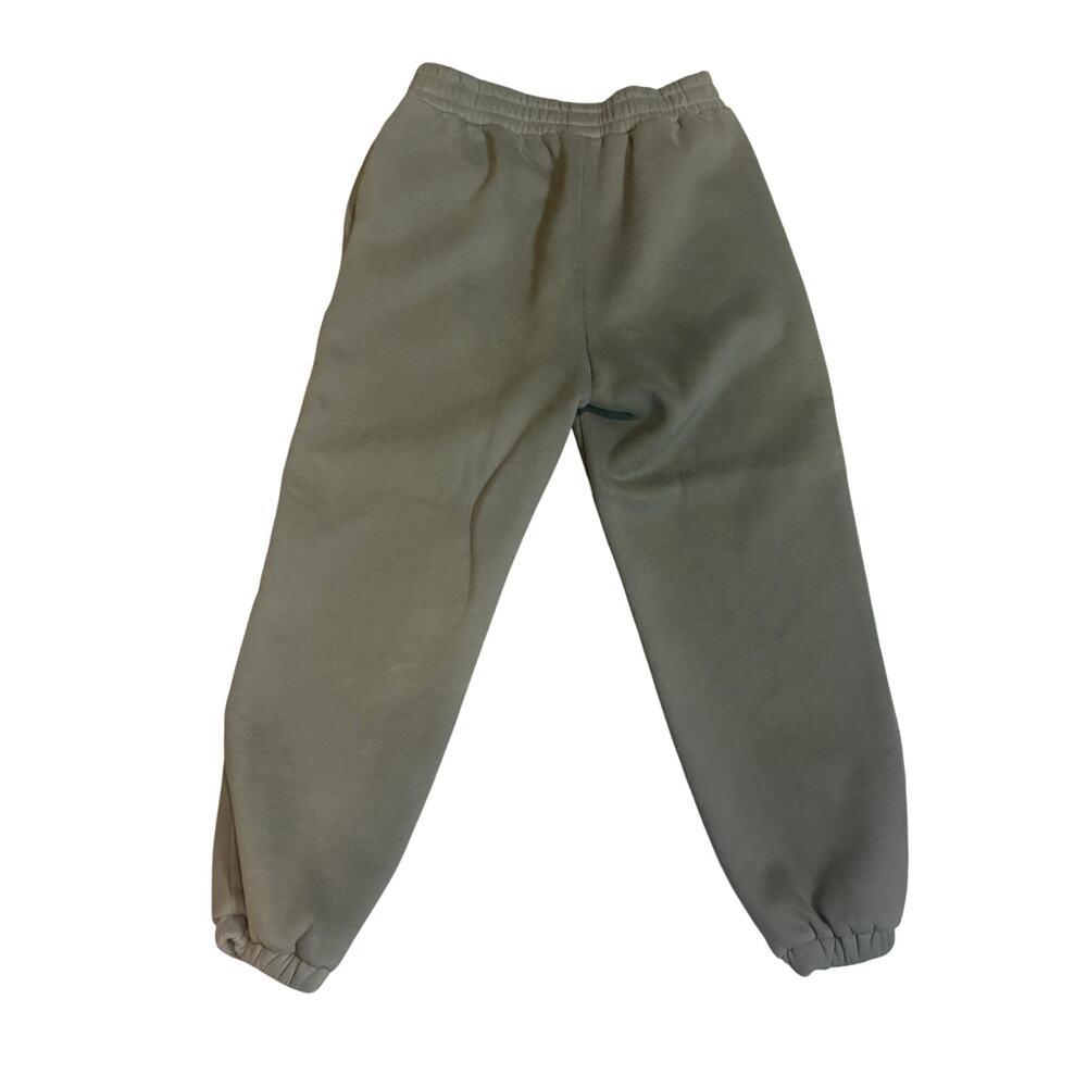 NEW Unisex Large Cloud Comfrt Millstone Green Sweatpants - Picture 2 of 5